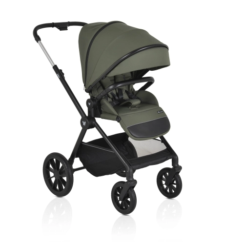 Бебешка зелена комбинирана количка 3 в 1 Joker Olive Green PAT61238