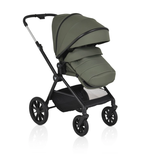 Бебешка зелена комбинирана количка 3 в 1 Joker Olive Green PAT61238