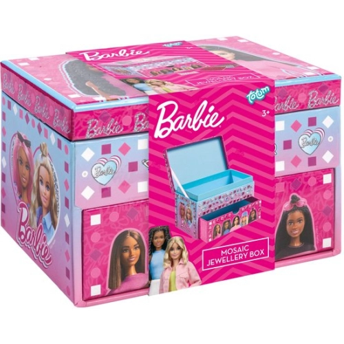 Детски творчески сет Barbie Декорирай сам кутия за бижута PAT61260