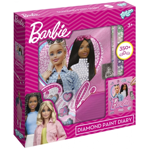 Творчески сет Barbie Декорирай сам таен дневник с диаманти PAT61261