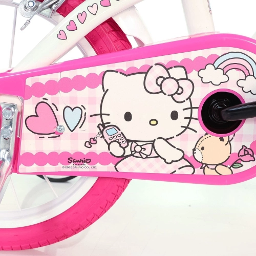 Детско колело с помощни колела и кошница Hello Kitty 14“ PAT61315