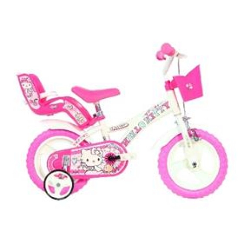 Детско колело с помощни колела и кошница Hello Kitty 14“ PAT61315