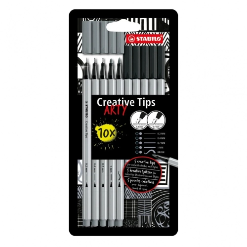 Творчески комплект 10бр. детски химикалки Creative Tips ARTY PAT61380