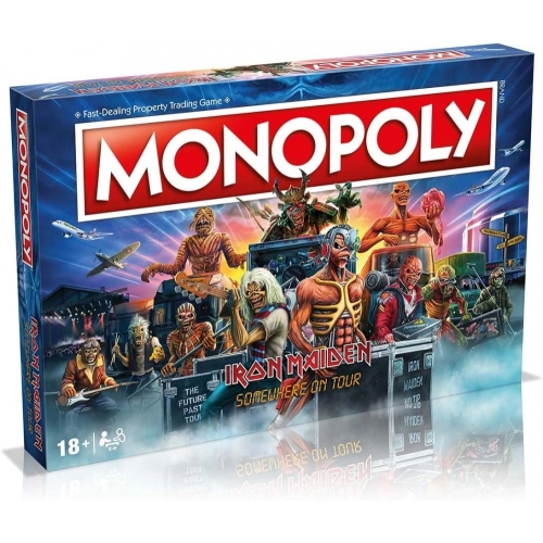 Детска забавна настолна игра Монополи Iron Maiden PAT61382