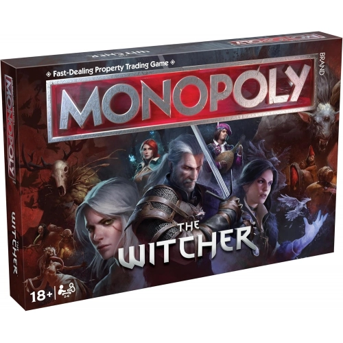 Детска забавна настолна игра Монополи The Witcher PAT61383