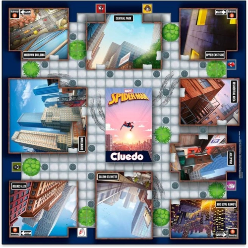 Детска забавна настолна игра Cluedo Spiderman PAT61385