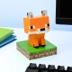 Детска настолна лампа Minecraft Fox Icon  - 4