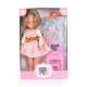 Детска кукла с рокля и аксесоари за коса Pretty Doll Set  - 1