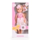 Детска реалистична кукла с рокля 38 cm Fairy Doll Sun розова  - 1