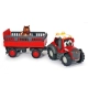 Детски играчка Трактор с ремарке Massey Ferguson 30 см  - 1