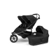 Кош за новородено за бебешка количка Urban Glide 3/4 Black  - 2