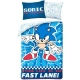 Детски син спален комплект с 2 части Sonic Fast Lane!  - 2