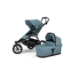 Кош за новородено за количка Urban Glide 3/4 Mid Blue  - 6