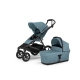 Кош за новородено за количка Urban Glide 3/4 Mid Blue  - 9