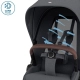 Бебешка комбинирана количка 2 в 1 Fame Twillic Graphite  - 7
