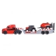 Детска играчка Фермерски трактор Massey Ferguson 32 см  - 4