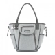 Сива чанта за бебешка количка Daily Bag Smokey  - 2