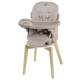 Детски бежов стол за хранене Minla Plus Elegance Beige  - 9