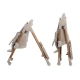 Детски бежов стол за хранене Minla Plus Elegance Beige  - 10