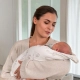 Бебешко меко памучно одеяло Dream Family Grey 75x100см  - 3
