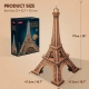 Детски красив занимателен пъзел 3D Eiffel Tower 314ч.  - 2