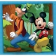 Комплект 3 броя детски пъзела х 48 части Mickey and Friends  - 4