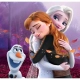 Комплект 3 броя детски пъзела x 48 части Frozen  - 4