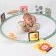 Бебешки тренажор за корем Tummy time 90 см  - 5