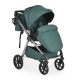 Бебешка зелена комбинирана количка 3 в 1 Unique Pine-Green  - 1