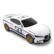 Детска играчка Бяла кола R/C 1:24 BMW 3.0 CSL  - 6