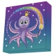 Детски диамантен гоблен Magical Octopus 545 диаманта  - 4