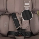 Детски черен стол за кола Rodeo Black 40-150см. 360 Isofix  - 12