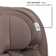 Детски черен стол за кола Rodeo Black 40-150см. 360 Isofix  - 8