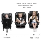 Детски стол за кола Ares 360° IsoFix i-Size 40-150 cm Grey  - 5