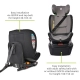 Детски стол за кола Ares 360° IsoFix i-Size 40-150 cm Grey  - 7