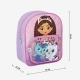 Детска розова раница с 1 отделение Gabbys Dollhouse 30 см  - 4