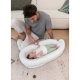 Бебешко гнездо за сън Cocoon Flowe Yellow  - 3