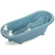 Бебешка вана с оттичане, подложка и стойка 88 cm Nordic Blue  - 3