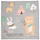 Бебешка сива кошара за игра Play and Relax Grey Adventure  - 2