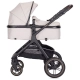 Бебешка количка 3в1 с трансформираща седалка Viola Beige  - 2