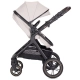 Бебешка количка 3в1 с трансформираща седалка Viola Beige  - 3