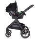 Бебешка количка 3в1 с трансформираща седалка Viola Beige  - 7