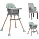 Детско зелено столче за хранене 3 в 1 Vanilla Green  - 1