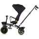 Детска черна триколка със сенник Max Sport Къпина  - 2