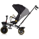 Детска черна триколка със сенник Max Sport Къпина  - 4