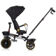 Детска черна триколка със сенник Max Sport Къпина  - 5