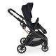 Бебешка черна комбинирана количка Bingo Anthracite  - 6