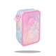 Пълен ученически несесер, розов Coolpack  - 1