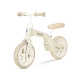 Детско баланс колело с мека седалка от PU кожа Spider Beige  - 1