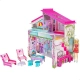 Сет Направи си сам лятна къща Barbie с включена кукла  - 3